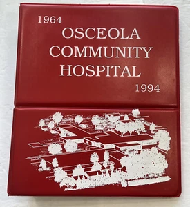 Sibley IA Iowa Ethnic cookbook German Scandinavian Osceola County Hospital VTG - Picture 1 of 24