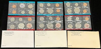 Коллекция монетного двора США 1970-2000 гг. — всего 29 наборов, меньше 1982, 1983 гг. - Изображение 1 из 4