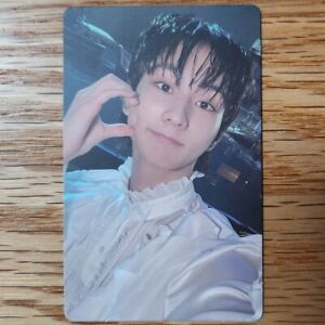 Jungwon Official Soundwave Lucky Draw Photocard Enhypen 4th Album Dark Blood