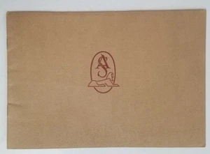c 1949 ARMSTONG SIDDELEY Original Brochure Hurricane Typhoon Lancaster HMV Radio - Imagen 1 de 12