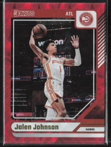 Panini Donruss NBA 2024-25 No. 108 Jalen Johnson International Red - Picture 1 of 2
