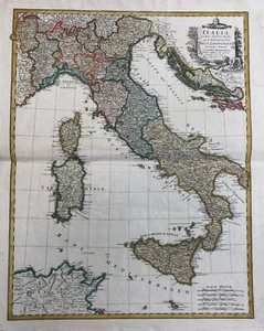 Italia, in suos status divisa, ex d'Anvilliano Rizzi Zannonioque Prototypis etc. - Picture 1 of 7