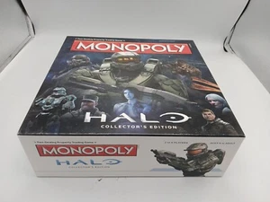 Monopoly HALO Collector's Edition 2015 Board Game Complete Family Game Night EUC - Picture 1 of 5