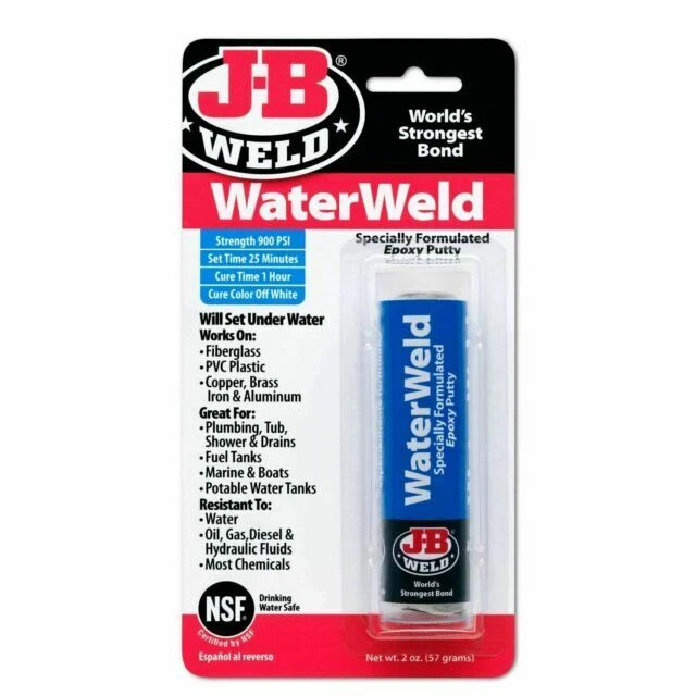 J-B Weld 8277 WaterWeld Epoxy Putty Stick
