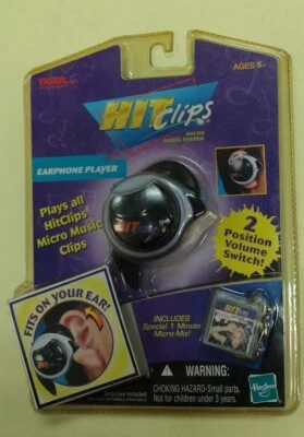 HitClips Earphone Earbud player  PINK Don’t Let Me Get Me clip vtg HTF Hit Clips - Image 1 of 2