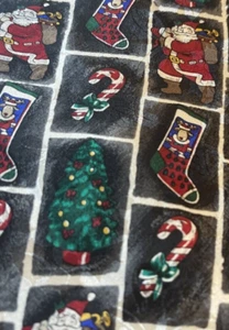 CHRISTMAS SANTA HALLMARK DRESS SUIT DESIGNER NECKTIE TIE FREE SHIPPING BNWTS - Picture 1 of 4