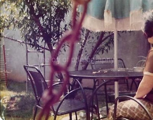 EIN MOMENT IN ZEIT UND RAUM Vintage SELTSAM GEFUNDENES FOTO Farbe ORIGINAL 46 43 T - Bild 1 von 1