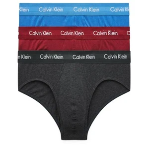 Calvin Klein Men's NU2661-651 Cotton Stretch 3-Pack Hip Brief S - Picture 1 of 1
