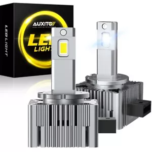 2X LED Headlight Bulbs 200W Replace D3S D3R HID Xenon Super White Conversion Kit - Picture 1 of 10
