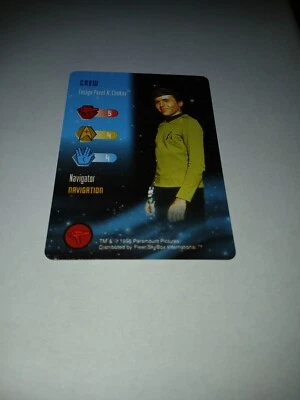 1996 Star Trek - The Card Game Crew Ensign Pavel A Chekov - Image 1 of 3