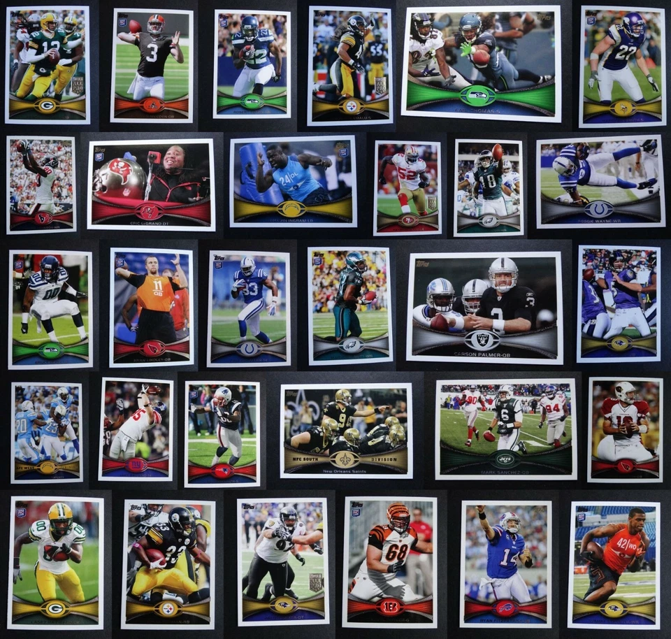 2012 Topps Football Cards Complete Your Set You U Pick From List 1-220 - Image 1 of 1