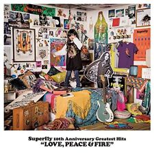 Superfly 10th Anniversary Greatest Hits LOVE PEACE & FIRE Limited Edition...