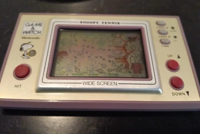 Nintendo SP-30 Snoopy Tennis Game Watch 1982 Japan Vintage LCD As-Is - Image 1 of 4