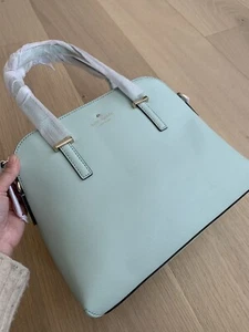 New Kate Spade Cedar Street Maise Mint Mojito Satchel Handbag Purse PXRU4471 - Picture 1 of 11