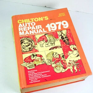 Chilton 6731 Auto Repair Manual 1979 (1972-79) Vintage Hardcover Manual Repair - Picture 1 of 7
