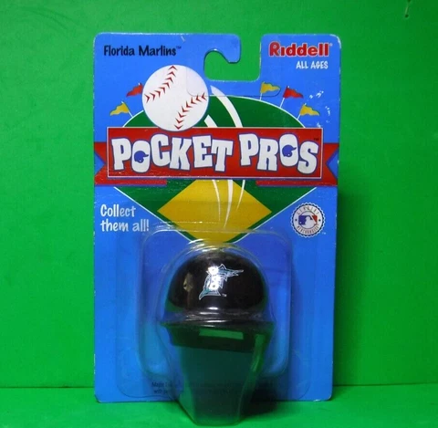 1997 Florida Marlins Riddell Pocket Pros Baseball Mini Helmet Cover