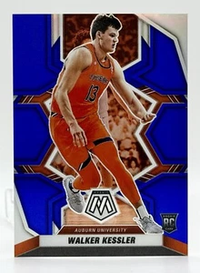 2022 Panini Chronicles Draft Mosaic Blue #16 Walker Kessler RC 9/99 Utah Jazz - Picture 1 of 2