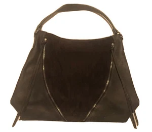 Cato EST 1946 Damen Schultertasche 14 x 18 x 5" olivgrün Kunstleder/Wildleder - Bild 1 von 5
