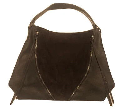 Bolso de hombro Cato EST 1946 para mujer 14X18X5" verde oliva imitación cuero/gamuza Foto 1 de 4