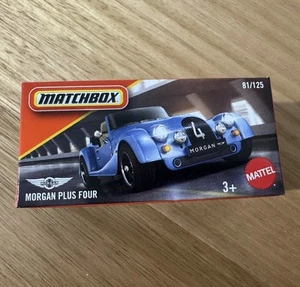 Matchbox 2025. Morgan Plus Four. 81/125. Blue. Power Grab. - Picture 1 of 1