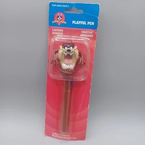 Vintage Tasmanian Devil Playful Pen Looney Tunes 1998 Vintage NOS Rare Necklace - Bild 1 von 7