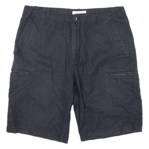 CALVIN KLEIN Mens Cargo Shorts Black M W32 - Picture 1 of 6