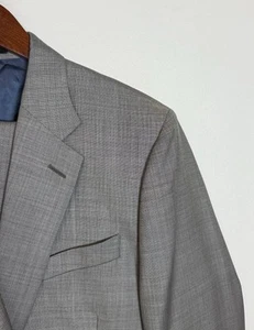 Paul Smith Sharkskin 100% Wool Suit Size 44 R #317 - Picture 1 of 12