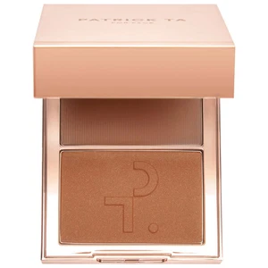 NEW PATRICK TA Major Crème Contour Powder Bronzer Duo SHE'S BRONZED/100%AUTHENTI - Picture 1 of 7