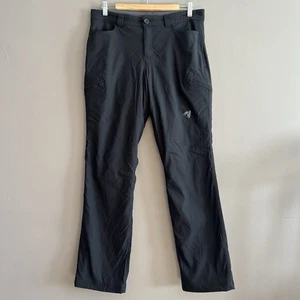 Pantalones Eddie Bauer First Ascent para mujer de nailon forrados de vellón pierna recta negros talla 12 - Imagen 1 de 16