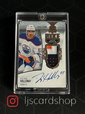 2022-23 The Cup Dylan Holloway RC #131 Rookie Patch Auto /249 SPM - Image 1 of 3