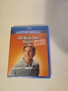 40 Year Old Virgin Blu Ray Dvd - Foto 1 di 2