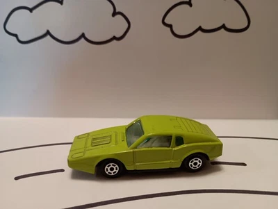 Soneto Saab verde vintage Yatming #1014 1/64 fundido a presión/plástico buen estado  Foto 1 de 4