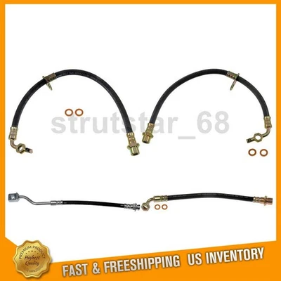 4 mangueras de freno delanteras traseras para Lexus LX470 2001 2000 Lexus LX470 Foto 1 de 4