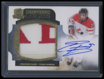 2011-12 The Cup Hockey Evander Kane #LL-EK Limited Logos Patch Auto /50 - Image 1 of 2