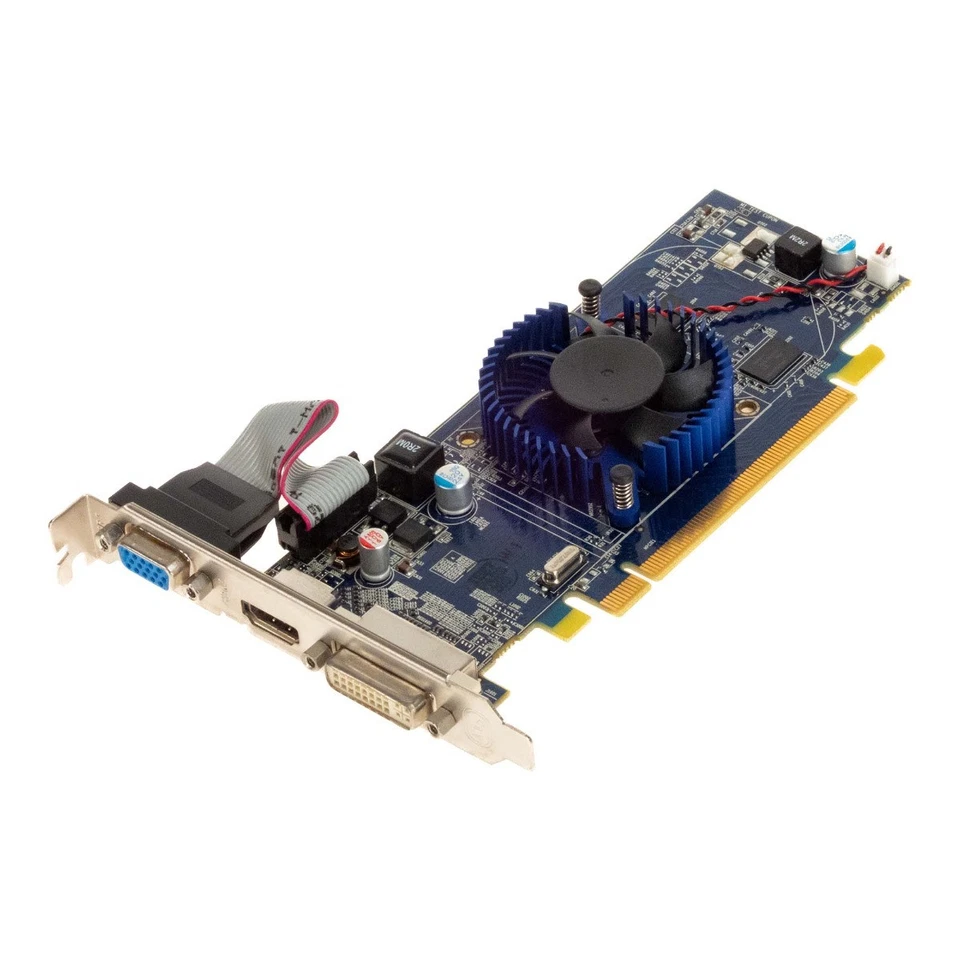 Graphic Card ATI Radeon HD 4350 512MB DDR2 288-30E99-201AC Pcie - Image 1 of 3