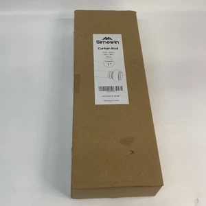 Asta per tende Simewin diametro 1" ARGENTO (articolo # LKCR002-S-28-88) - Foto 1 di 3