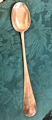 Cuchara para servir George Jackson David Fullerton * 12 pulgadas 160 gramos .925 esterlinas * Foto 1 de 4