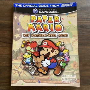 Official Nintendo Power Guidebook Paper Mario The Thousand Year Door Gamecube - Picture 1 of 8