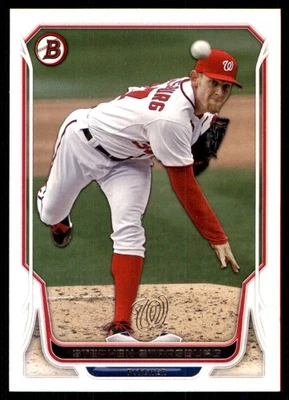 Stephen Strasburg 2014 Bowman #213 Nationals MLB LEER ENVÍO GRATUITO AutographDen Foto 1 de 2