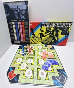 The Sweeney Vintage 1970s Omnia Board Game – Police vs Villains UK - Complete - Picture 1 of 16