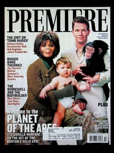Premiere Movie Magazine JULY 2001 Mark Wahlberg, Helena Bonham Carter - Picture 1 of 4