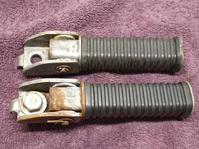 Винтажный 1972 HONDA CB350 FOOTPEGS левый/правый ножной колышек CB 350 1971 - Изображение 1 из 4