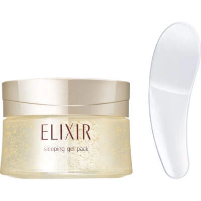 Paquete de gel para dormir Shiseido ELIXIR SUPERIEUR con espátula 105 g crema hidratante nocturna Foto 1 de 3