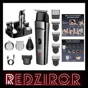 5-in-1 Waterproof Beard Trimmer Kit for Men - Cordless Grooming Solution - Picture 1 of 9