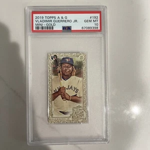  2019 Topps Allen & Ginter - PSA 10 Vladimir Guerrero Jr. RC, Mini Gold A&G  - Bild 1 von 1