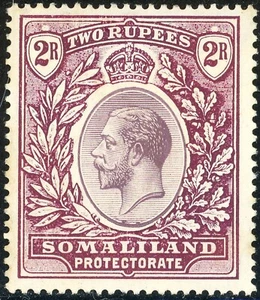 Somaliland Protectorate 1912-19 Scott # 61 Mint Lightly Hinged - Foto 1 di 2