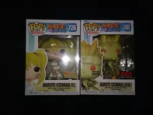 Funko Pop! Juego Exclusivo Naruto Shippuden NARUTO UZUMAKI #726 y #1465, Nuevo - Imagen 1 de 7