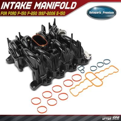 Upper Intake Manifold w/ Gasket for Ford F-150 F-250 1997-2006 E-150 E-250 4.6L - Image 1 of 4