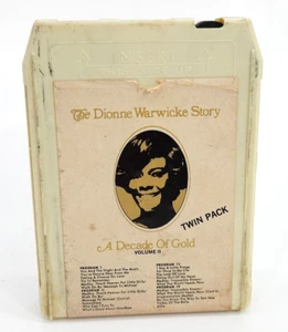 The Dionne Warwicke Story 8 Track Cartridge A Decade of Gold Volume II Twin Pack - Picture 1 of 6