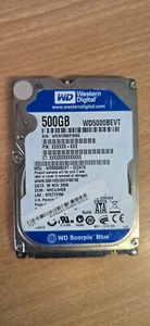 Western Digital Blue 2,5" 500GB HDD - Imagen 1 de 1
